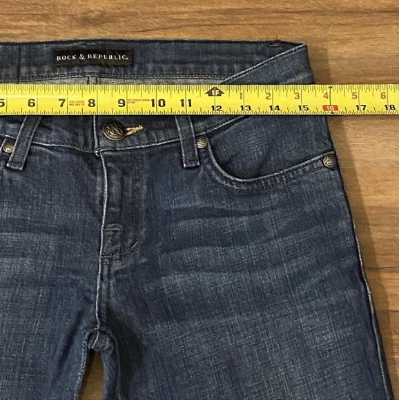 Rock & Republic Stella Flared Bootcut Jeans - Women's Size 27 Cut 04915-00 - Picture 13 of 15